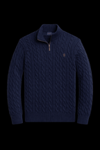 HORSE KNIT QUARTER ZIP - SUPPLIER - Hustleplace
