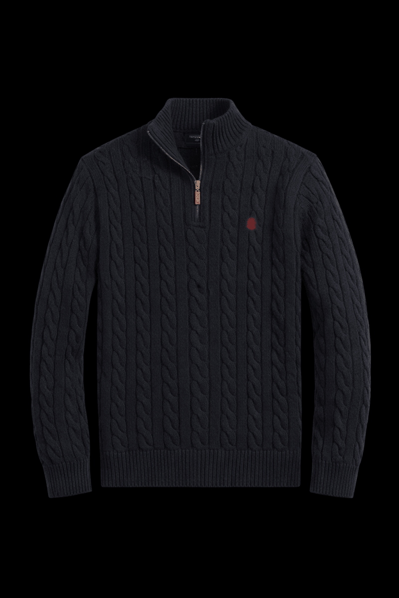 HORSE KNIT QUARTER ZIP - SUPPLIER - Hustleplace